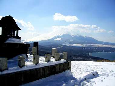 富士山と奥宮